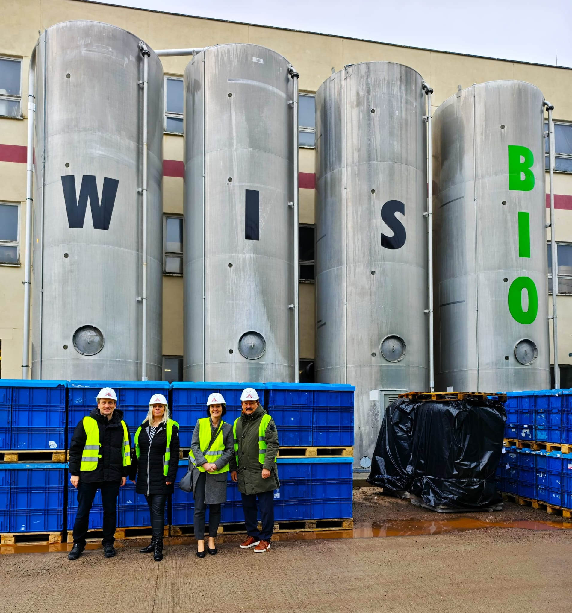 Peggy Kreiser von den Silos der WIS  Kunststoffe
