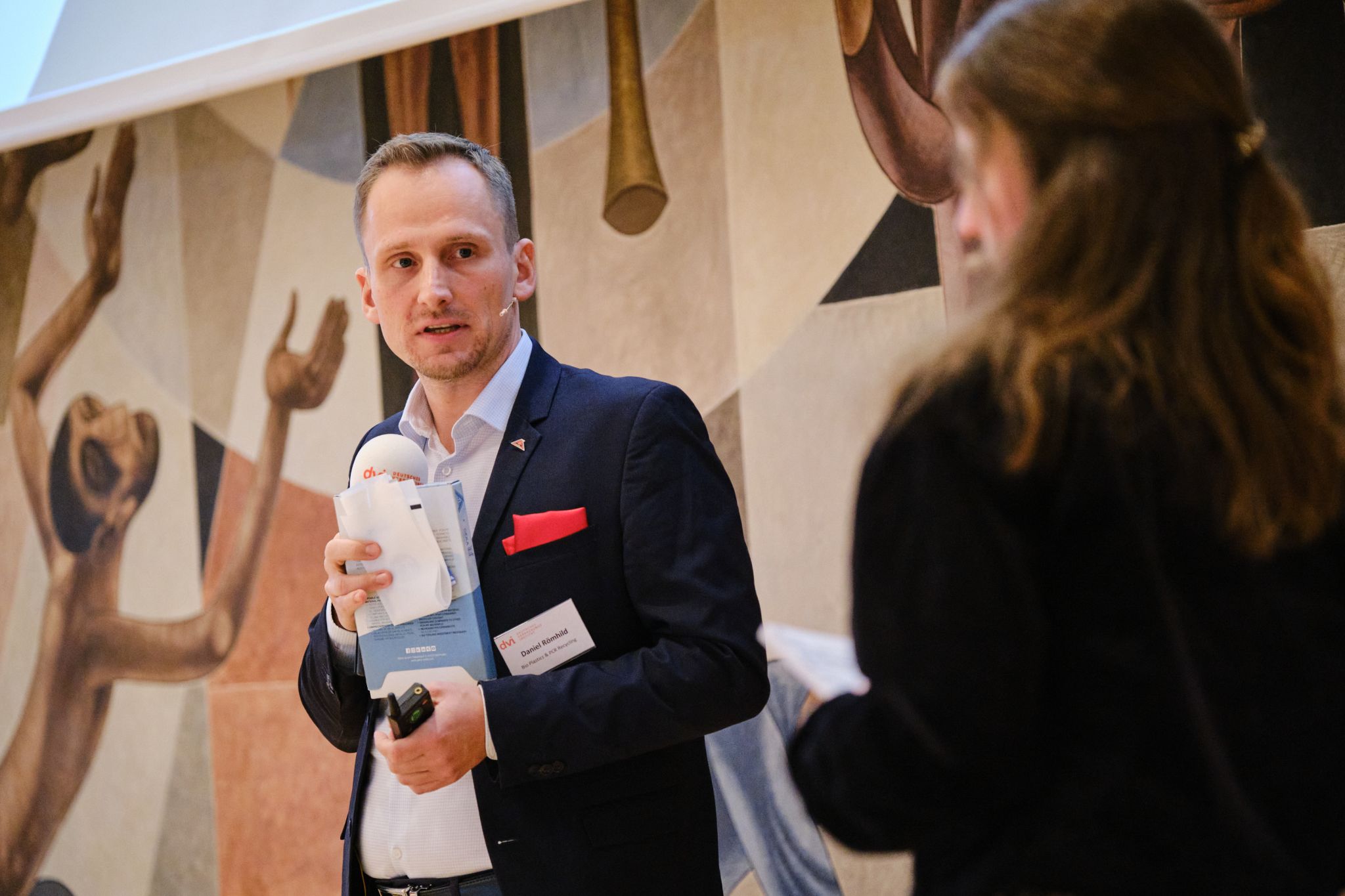 Daniel R. & Helena B. während Ihres Vortrags (2)